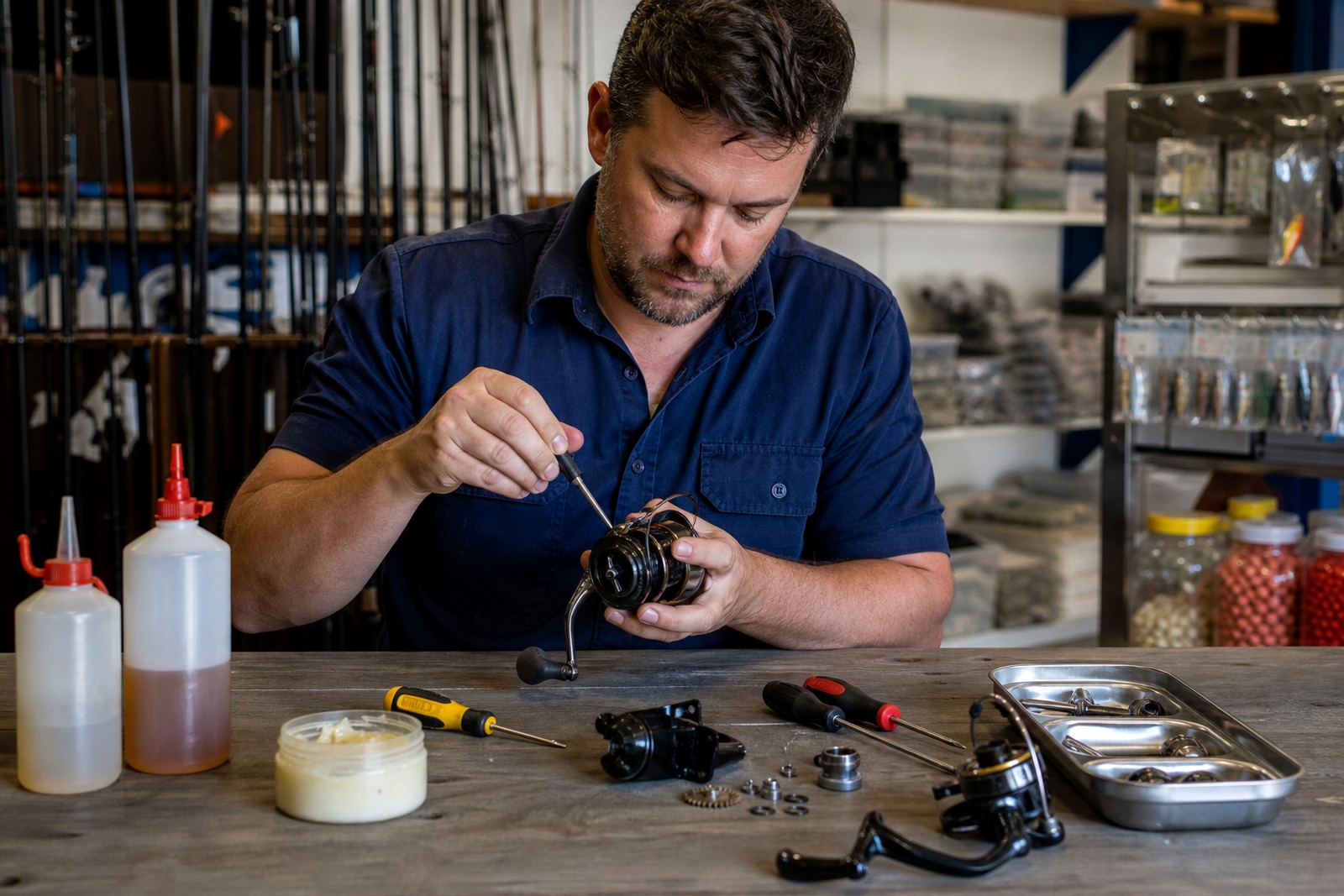 Reel Servicing